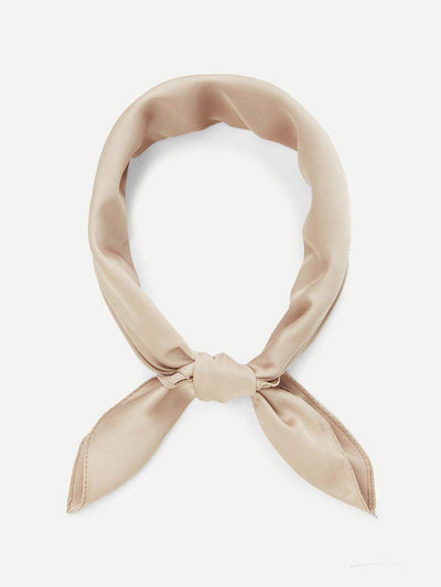 Plain Satin Bandana-accessories-Des Mess