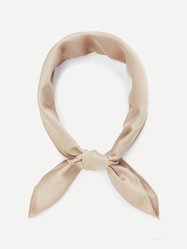 Plain Satin Bandana-accessories-Des Mess