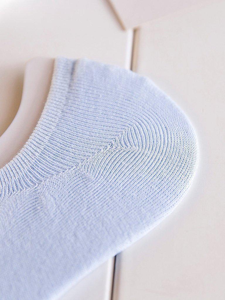 Plain Invisible Socks 5Pairs-accessories-Des Mess