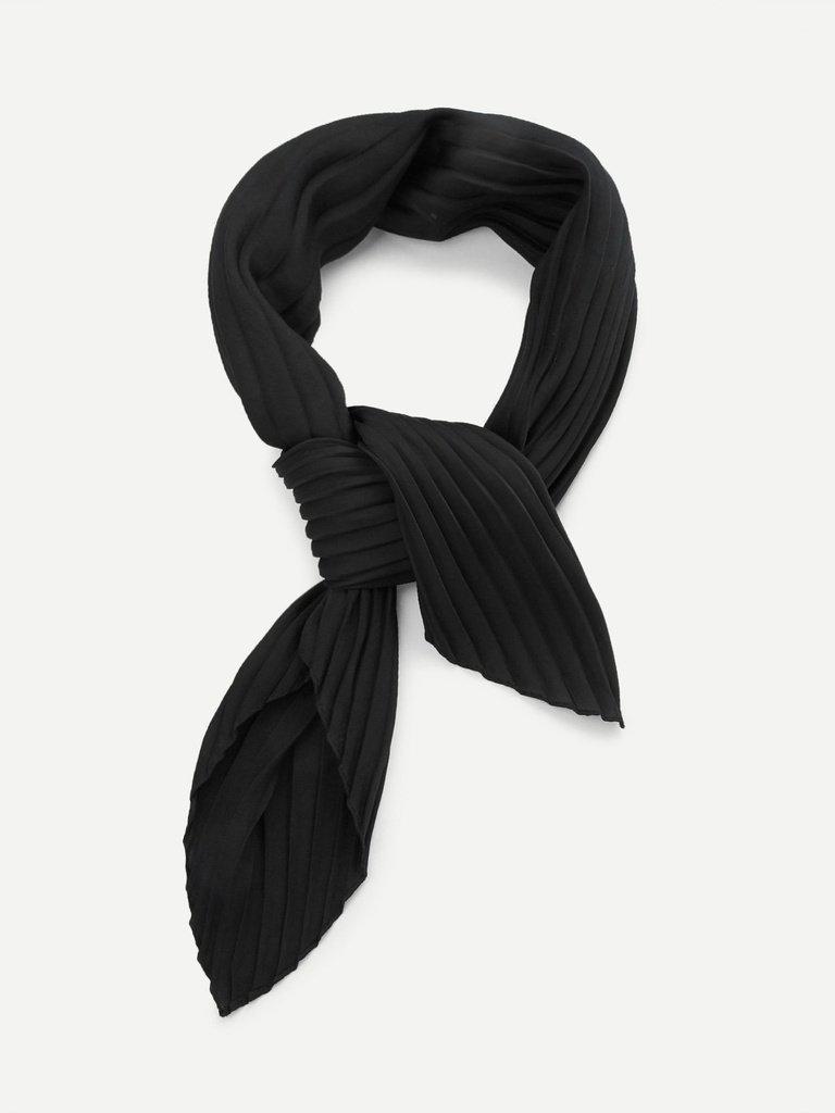 Plain Pleated Bandana-accessories-Des Mess