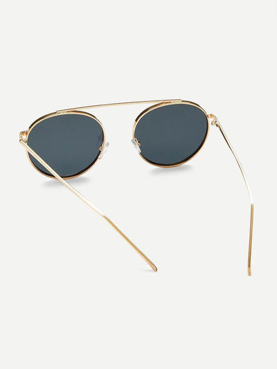 Top Bar Metal Frame Sunglasses-accessories-Des Mess
