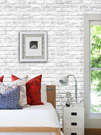 3D Self-adhesive Brick Wall Sticker-others-Des Mess