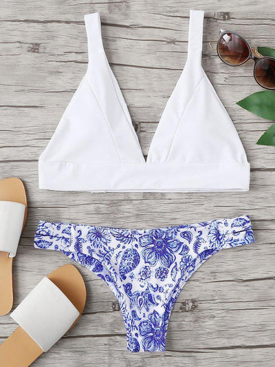 Mixed and Match Bikini Set-swimwear-Des Mess