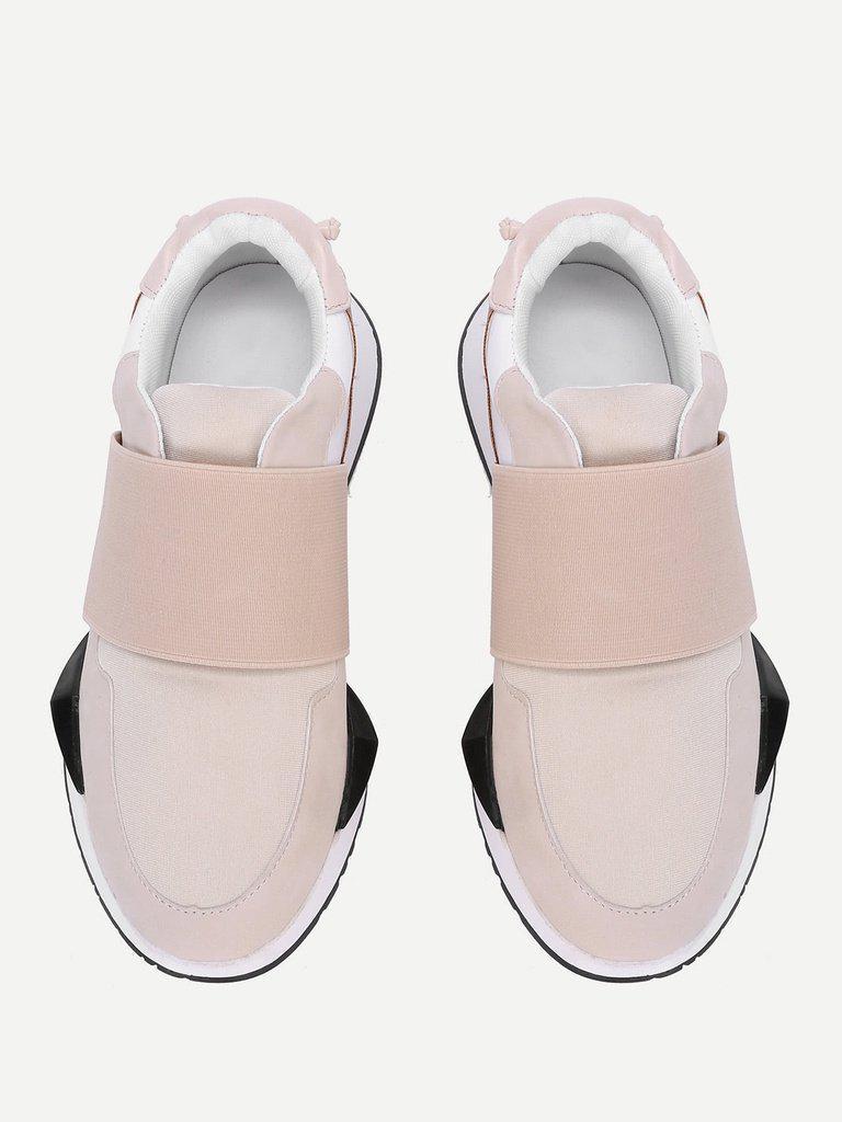 Two Tone Slip On Sneakers-shoes-Des Mess