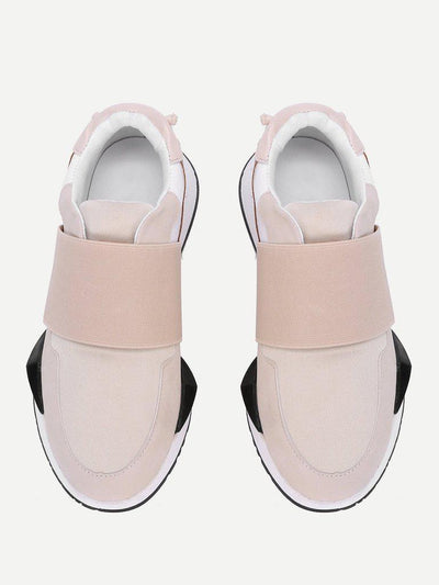 Two Tone Slip On Sneakers-shoes-Des Mess