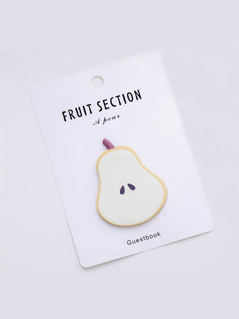 Pear Sticky Memo 30pcs-others-Des Mess