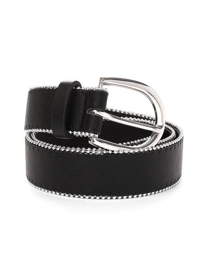 Beaded Trim Belt-accessories-Des Mess