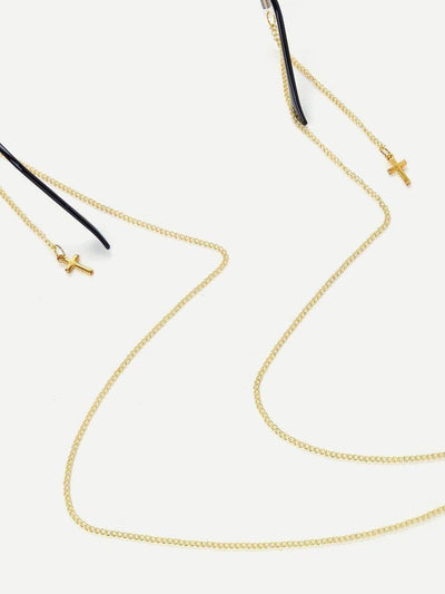 Cross Sunglasses Chain-accessories-Des Mess
