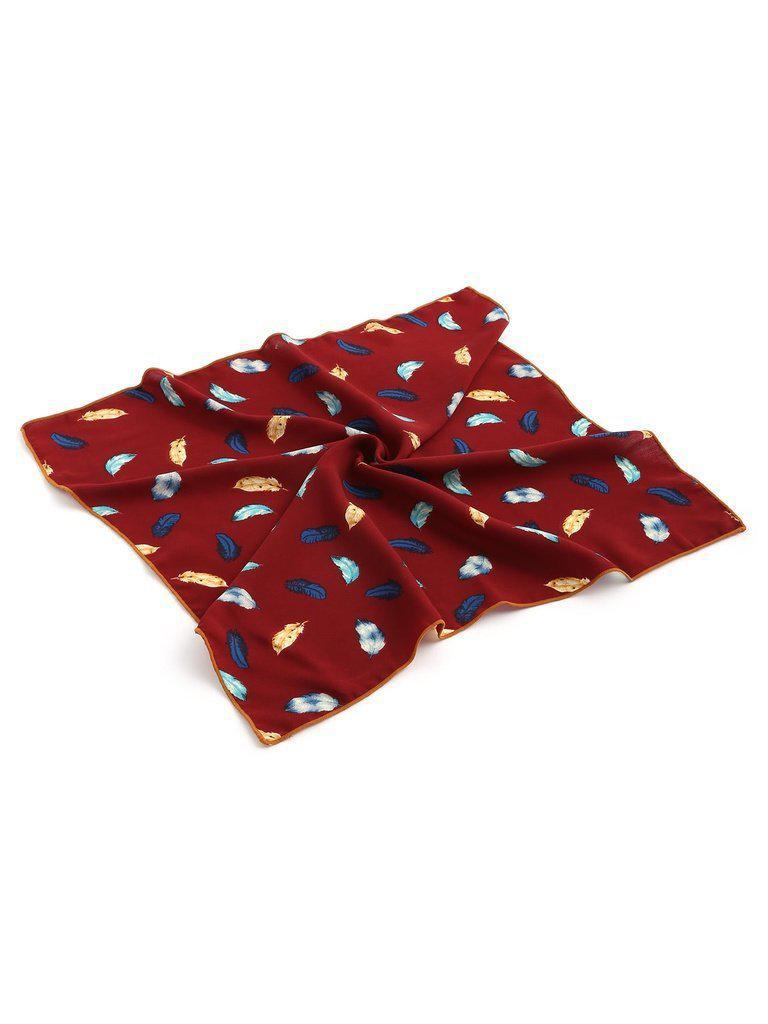Feather Print Bandana-accessories-Des Mess