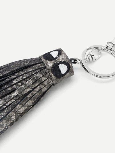 Eye Embroidery Tassel Keychain-others-Des Mess