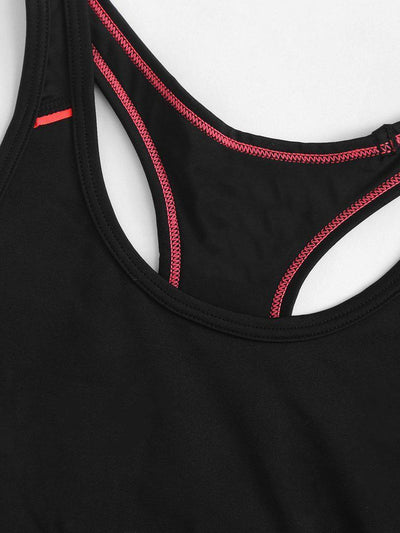Racerback Sports Bra-sportswear-Des Mess