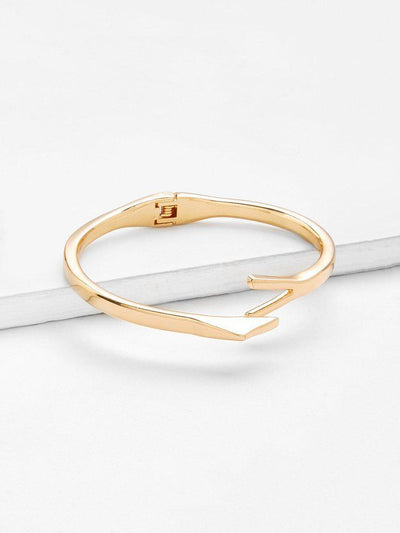 Open Spring Cuff Bangle--Des Mess