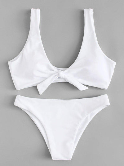 Knot Bikini Set-swimwear-Des Mess