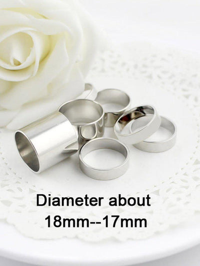 Silver Punk Multiple Rings-jewelry-Des Mess