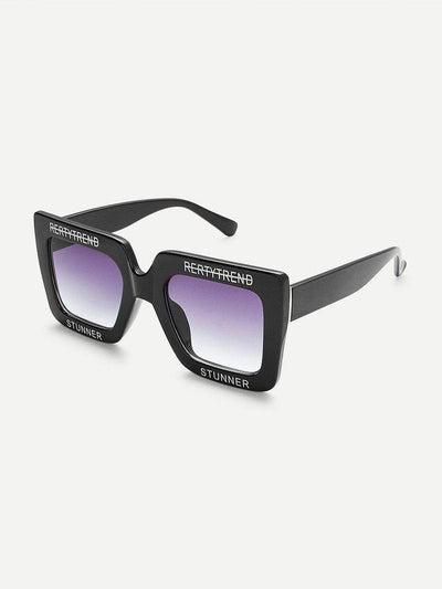Oversized Square Sunglasses-accessories-Des Mess