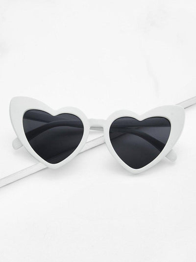 Heart Shaped Frame Sunglasses-accessories-Des Mess