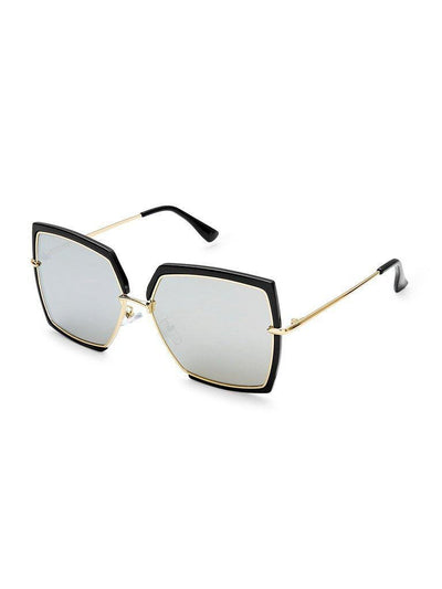 Irregular Flat Lens Sunglasses-accessories-Des Mess