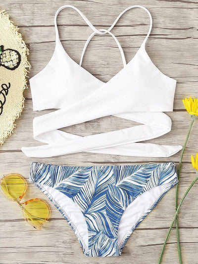 Crisscross Mix & Match Bikini Set-swimwear-Des Mess