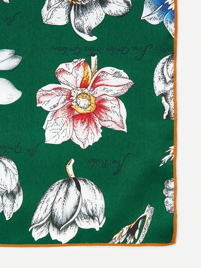 Flower Print Bandana-accessories-Des Mess