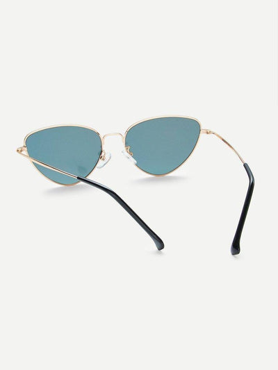 Metal Frame Cat Eye Sunglasses-accessories-Des Mess
