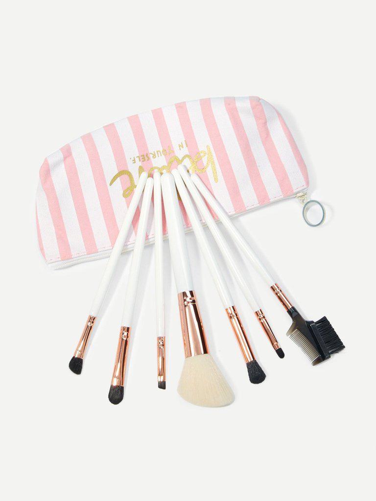 Eye Brush 7pcs With Bag-makeup-Des Mess