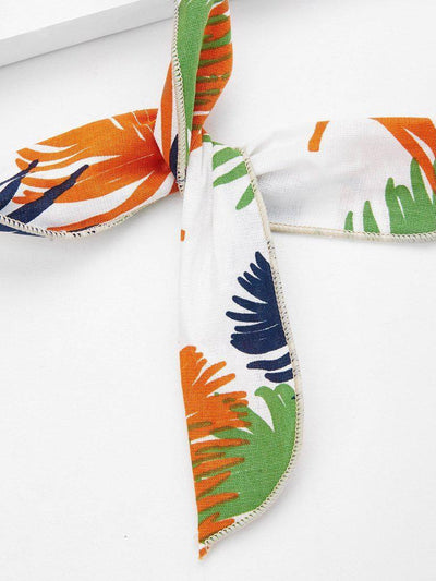 Leaf Print Headband-hair-Des Mess