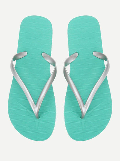 Letter Toe Post Sandals-shoes-Des Mess