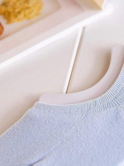 Plain Invisible Socks 5Pairs-accessories-Des Mess