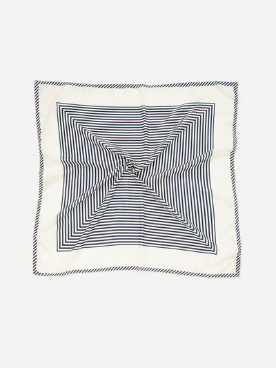 Striped Pattern Bandana-accessories-Des Mess