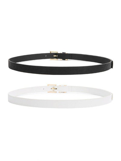 Metal Buckle Belt 2pcs-accessories-Des Mess