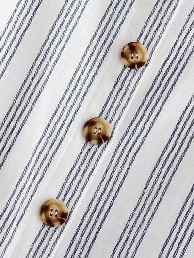 Button Through Slit Side Skirt-bottom-Des Mess