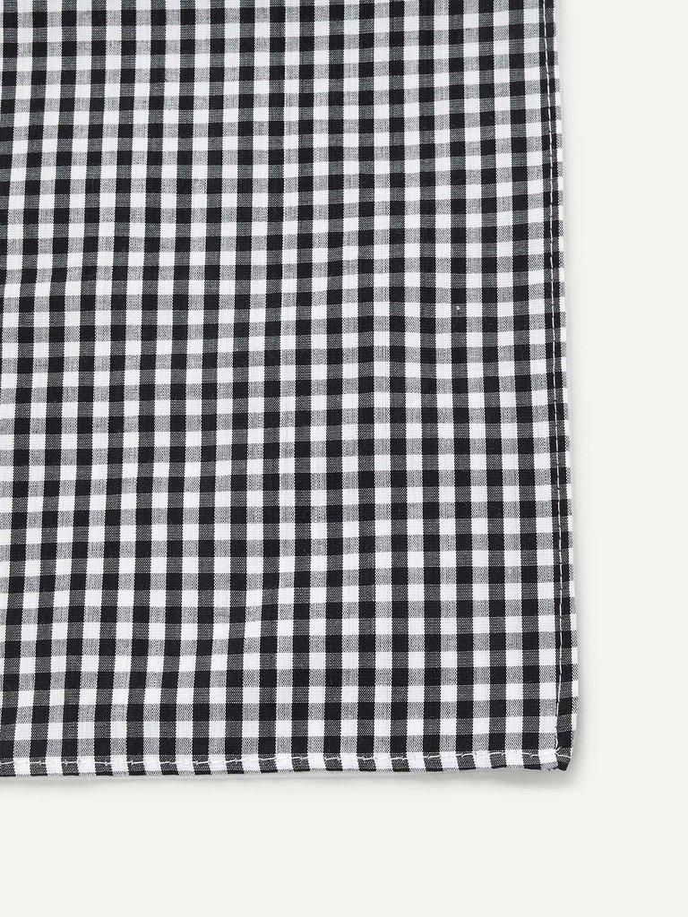 Gingham Pattern Bandana-accessories-Des Mess