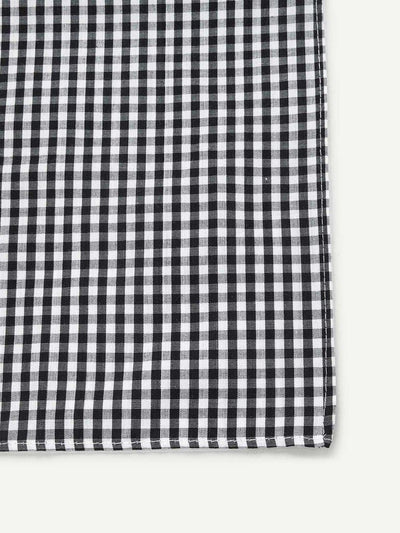 Gingham Pattern Bandana-accessories-Des Mess
