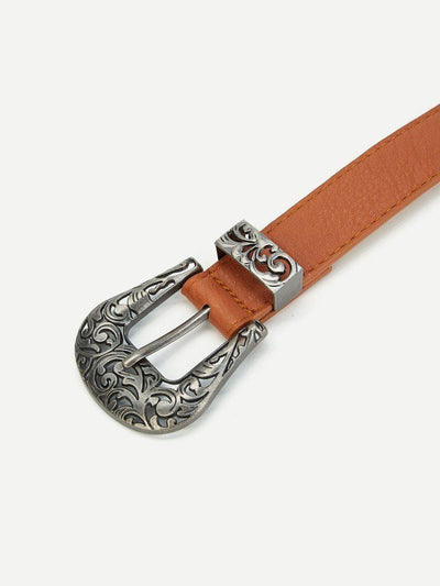 Double Western Buckle Belt-accessories-Des Mess