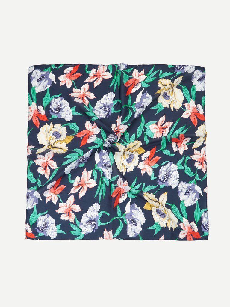 Flower Print Bandana-accessories-Des Mess