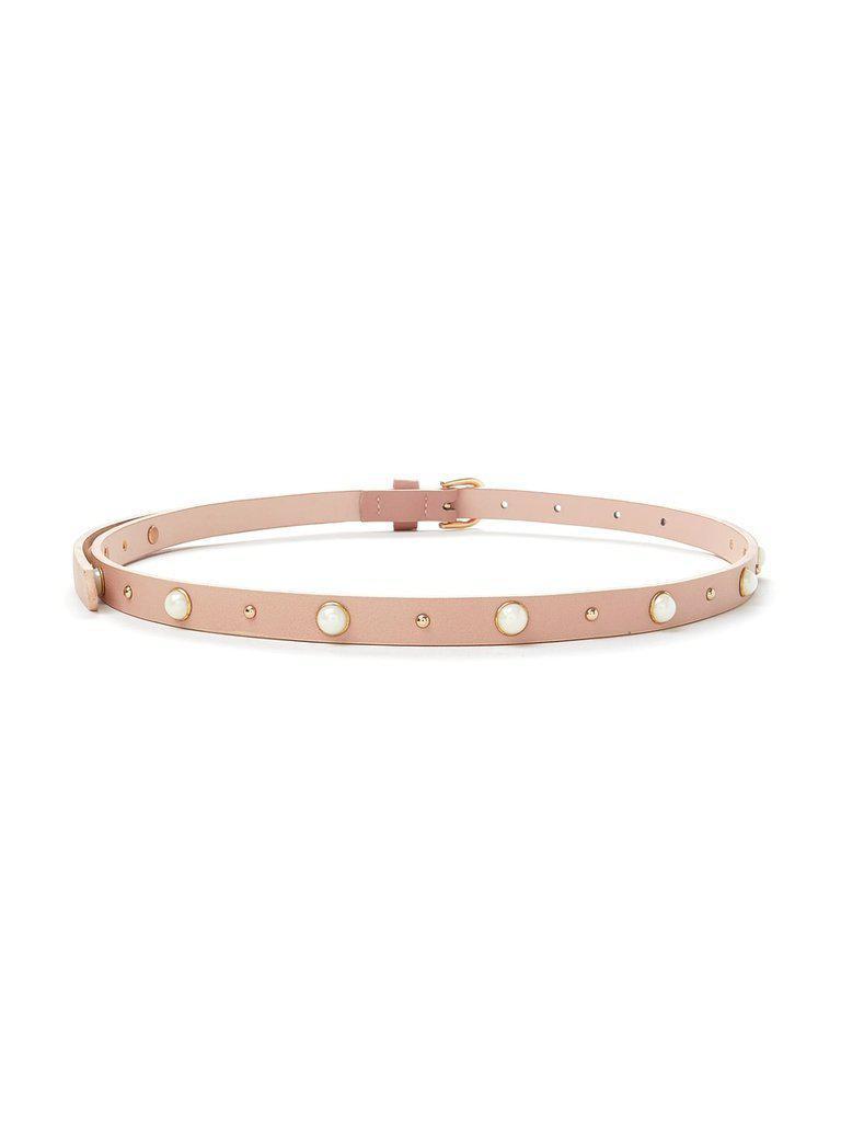 Faux Pearl Decor Belt-accessories-Des Mess