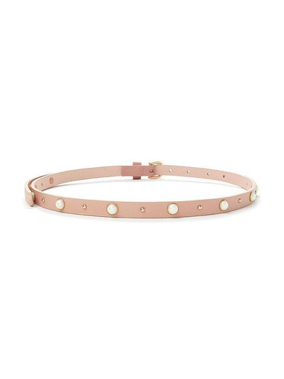 Faux Pearl Decor Belt-accessories-Des Mess