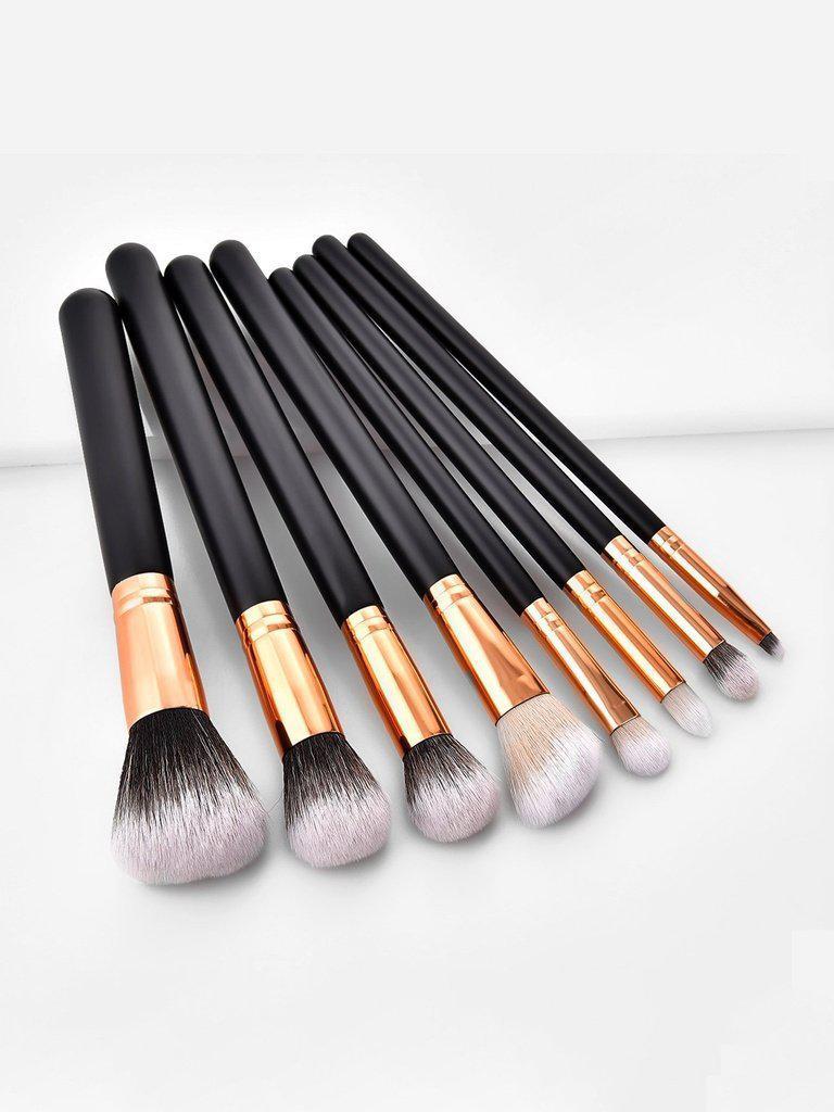 Soft Bristle Makeup Brush 8pcs-makeup-Des Mess