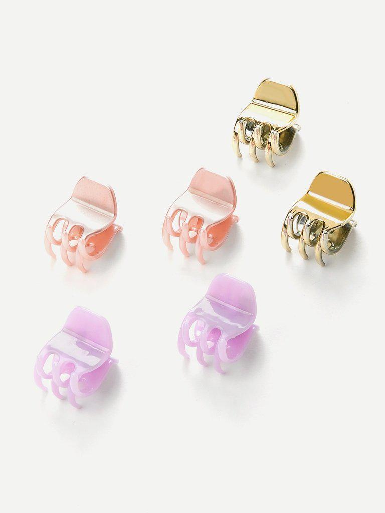 Mini Hair Clip 6Pcs-hair-Des Mess