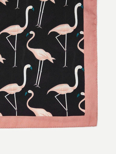 Flamingo Print Bandana-accessories-Des Mess
