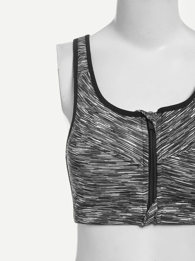 Space Dye Sports Bra-sportswear-Des Mess