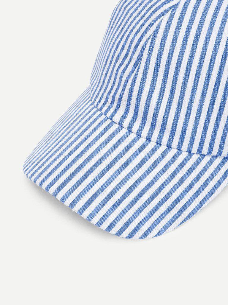 Striped Knot Baseball Cap--Des Mess