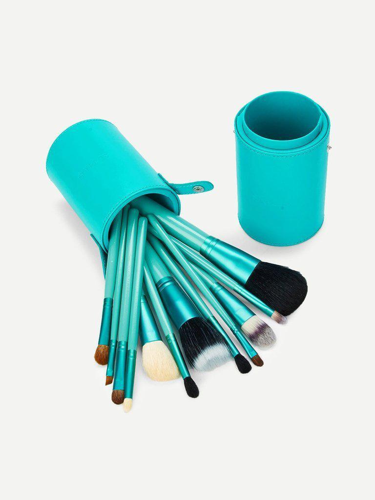 Professional Makeup Brush 12Pcs With Storage--Des Mess