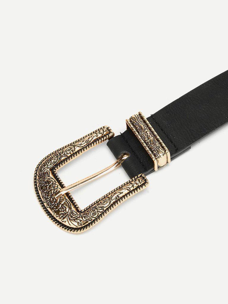 Double Western Buckle Belt-accessories-Des Mess