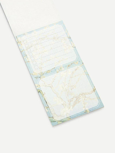 Floral Cover Memo Pads 30sheets-others-Des Mess