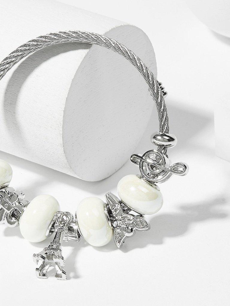 Eiffel Tower Detail Bangle--Des Mess