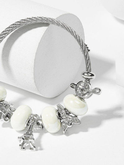 Eiffel Tower Detail Bangle--Des Mess