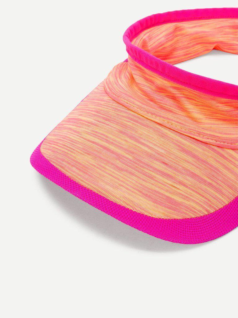 Contrast Trim Visor Hat--Des Mess