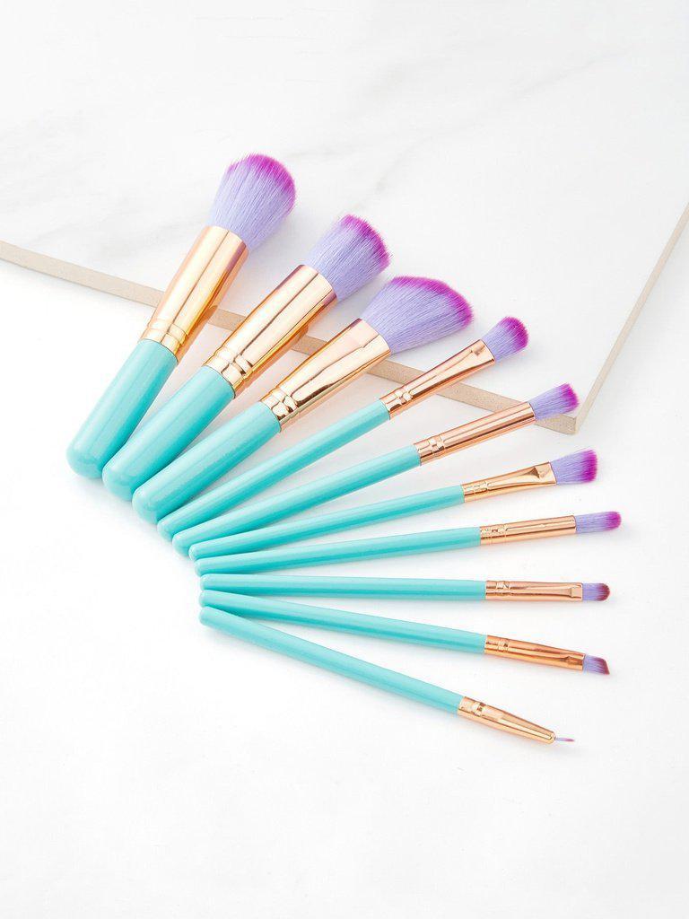 Professional Makeup Brush 10pcs--Des Mess