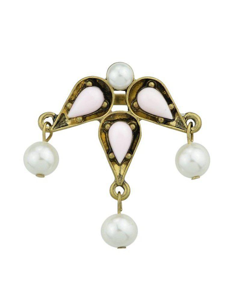 Pink Pearl Gemstone Ring-jewelry-Des Mess